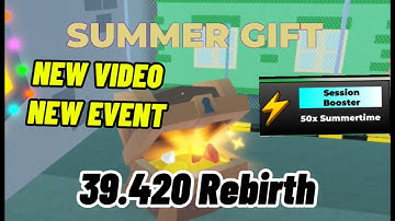 !NEW EVENT! Made 39.420 Rebirth in Strongman simulator Roblox