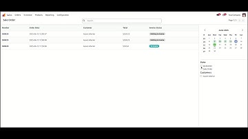 Odoo 18 Sales Order List with Calendar