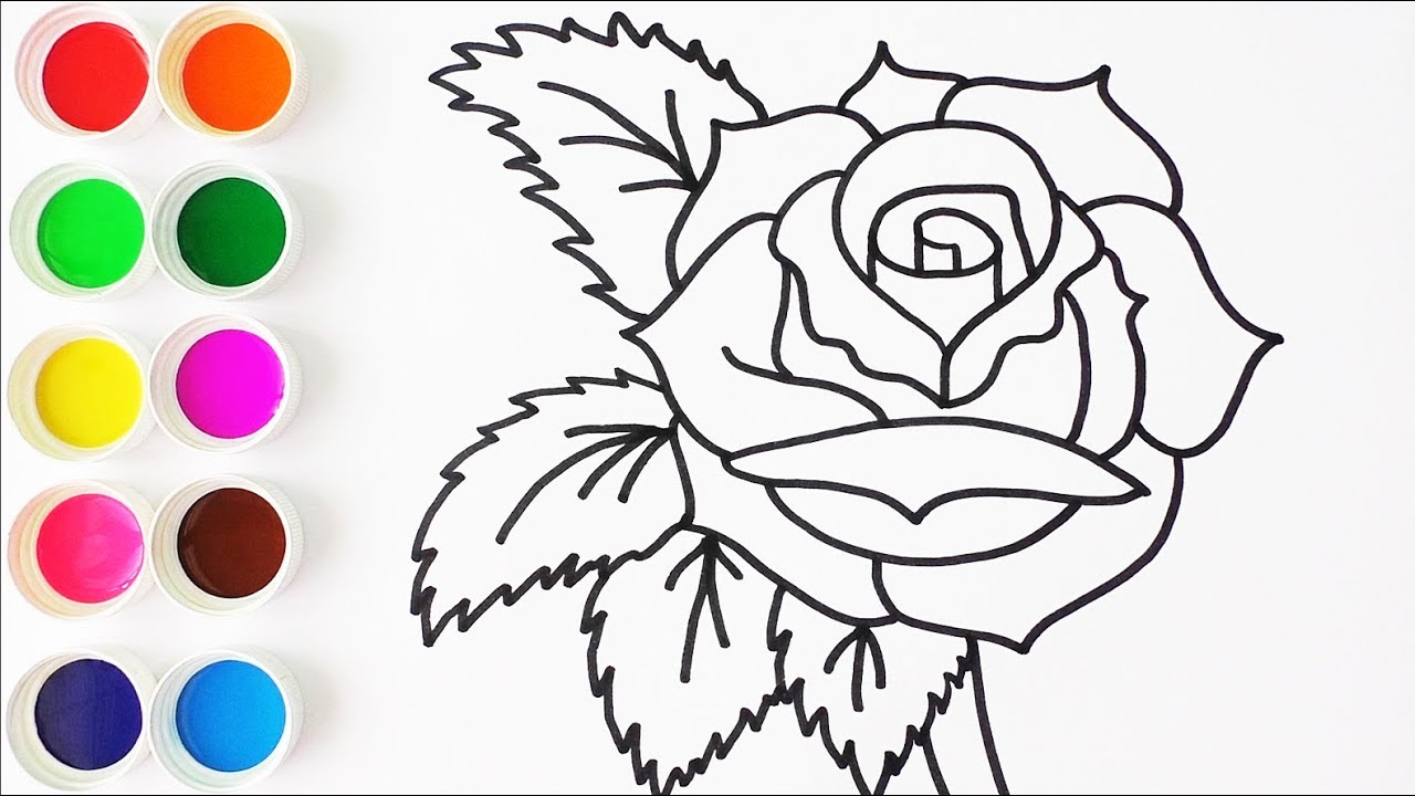 Featured image of post Dibujos De Rosas Para Dibujar A Color Dibujos de 4 razas de perro para imprimir y colorear