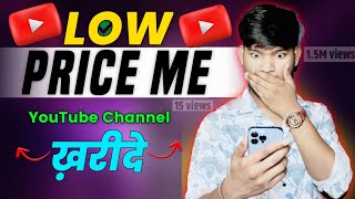 Youtube Gaming Channel For Sale At Low Price ||#abhayadwani #buyyoutubechannel ||