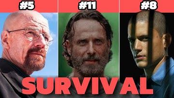 How long would other TV Characters SURVIVE in The Walking Dead?