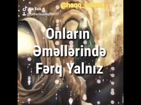 HZ.ƏLİ(ə.s.) VƏ XANIM FATİMƏ (s.)-ın İZDİVAC GÜNÜ.2019