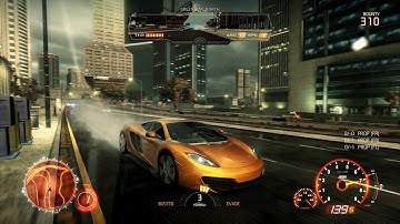 NFS Most Wanted 2012 Beta (21.12.2011) (Hawaii_Jmcclean) - Gameplay & Map Exploration