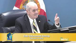 Celebrity Code Enforcement Hearing - Feb 18, 2026 Wealth