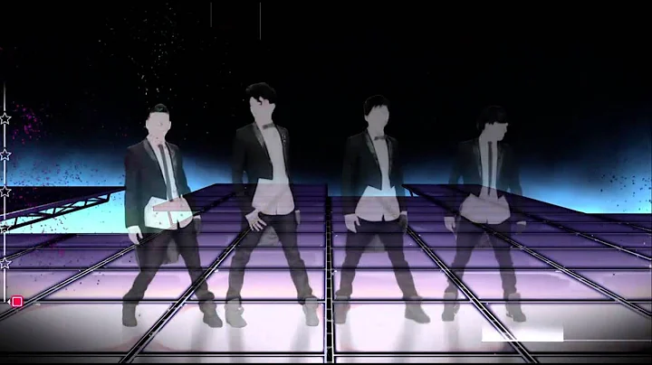 Just Dance 4 One Direction What Makes You Beautiful w/ lyrics Xbox 360 Kinect 720P gameplay