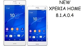 Xperia Home 8.1.A.0.4 brings Auto Rotate and possibility to change Icon Size! screenshot 2