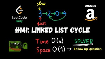 Linked List Cycle - Two Pointers - Amazon Interview - LeetCode 141