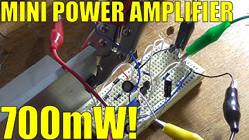 Mini 700mW Power Amplifier (BD139/140)