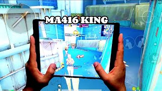 KING OF 🔥 GUN GAME | IPAD AIR 5-FINGERS CLAW FULL HAVE MATCH PUBG MOBILE
