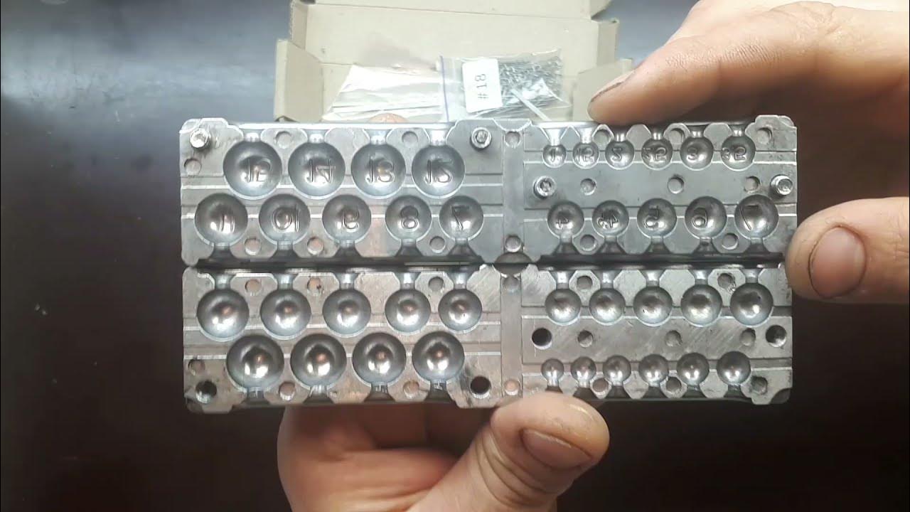 Форма для отливки разборных чебурашек,обзор,отливка грузил. - YouTube