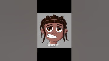 Travis Scott Art / From Sketch to Vector / Vector Illustration #short #shorts #shortsfeed #shorts_