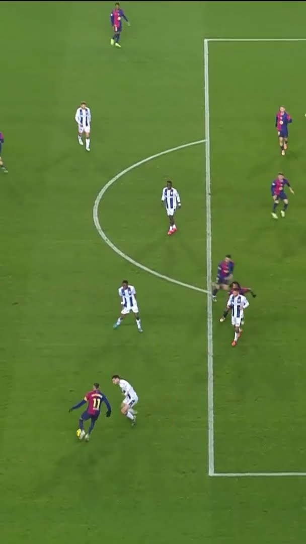 That pass by FERRÁN ?
