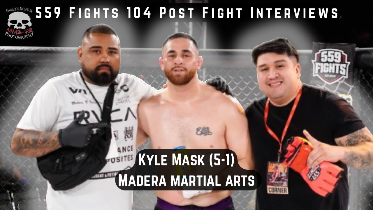 Kyle Mask 559 Fights 104 Post Fight Interview | Kyle Mask Talks Ladder Back To ...