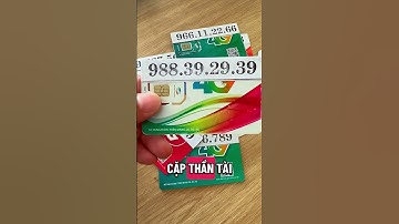 0988.39.29.39 Sim dành cho ACE mệnh Hoả  #SIMSODEP  #simphongthuy  #SIMVIETTEL  #simtragop