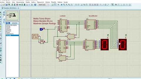 contador de 2 digitos
