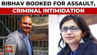 Cm's Aide Bibhav Kumar Booked For Assault, Criminal Intimidation | Swati Maliwal Assault Case News