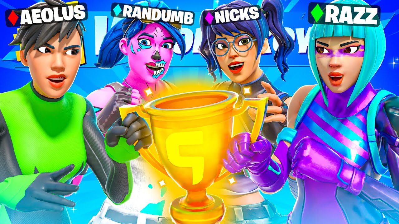 The NEW Best Ghost Gaming Fortnite Squad.. (NO BUILDING)