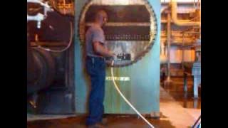 Aaron Cage pulling tubes