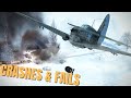 Realistic Cinematic Crashes & Fails! V147 | IL-2 Sturmovik Flight Simulator Crashes