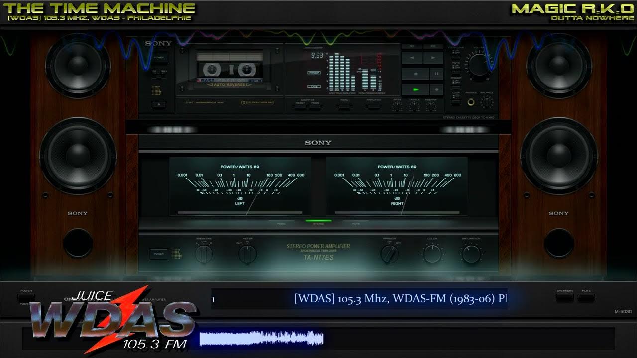  wdas 105 3 mhz wdas fm 1983 06 philly with maurice brown youtube