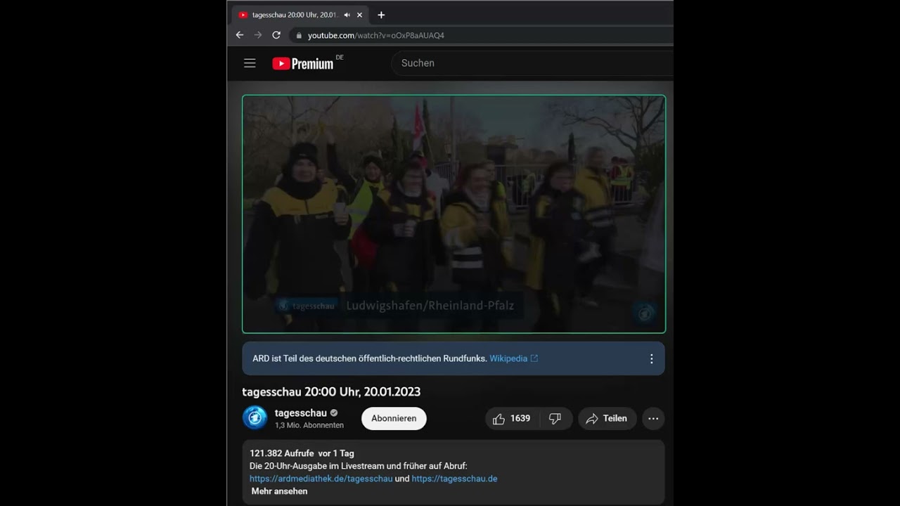 mitarbeitende streikende