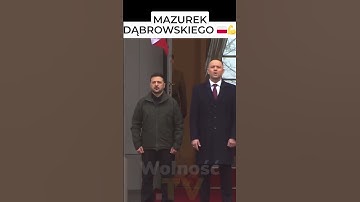 NAWROCKI POWITAŁ ZEŁEŃSKIEGO MAZURKIEM DĄBROWSKIEGO 🇵🇱💪