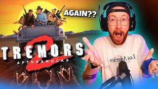 TREMORS 2: AFTERSHOCKS for the First Time! | Movie Reaction