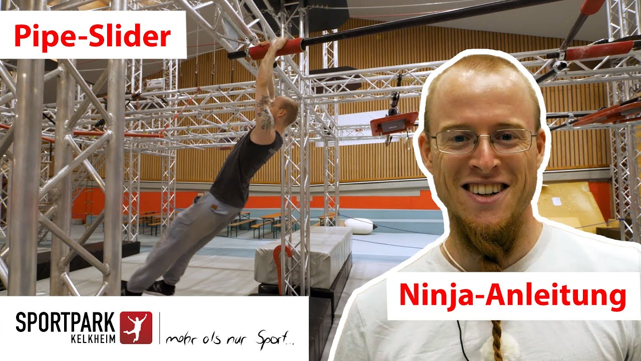 Anleitung Pipe-Slider - Ninja Parcours - YouTube