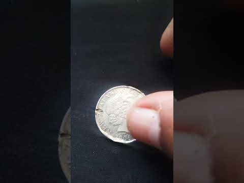 Elizabeth ll New Zealand 50 cents 2006