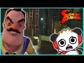 Back in the Creepiest Neighborhood with Hello Neighbor Part 3 Let's Play with Combo Panda