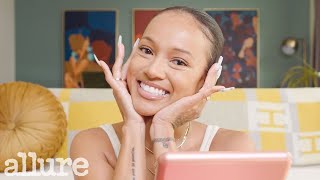 Karrueche Tran's 10 Minute Beauty Routine for a Natural OnTheGo Look | Allure