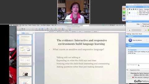 Language and Literacy 3 Evidence Based Principles