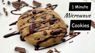 1 minute Microwave Chocolate Cookies Recipe🍪 | Best Chocolate Cookies | Quick Delicious Cookies