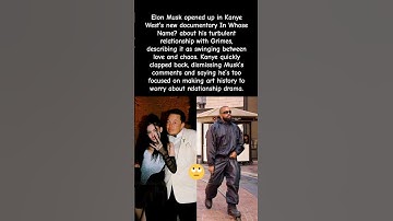 Kanye West GOES OFF On Elon Musk’s Grimes Drama! #elonmusk #kanyewest #shorts #viralvideo