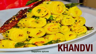 Gujarati Khandvi: khandvi in pressure cooker Most