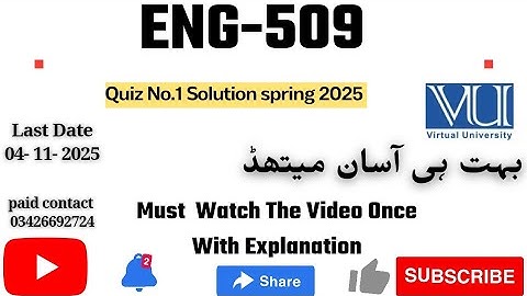 ENG509 - Morphology and Syntax (Quiz no. 1) 💯 Percent Correct Answer Paid Whatsapp 03426692724