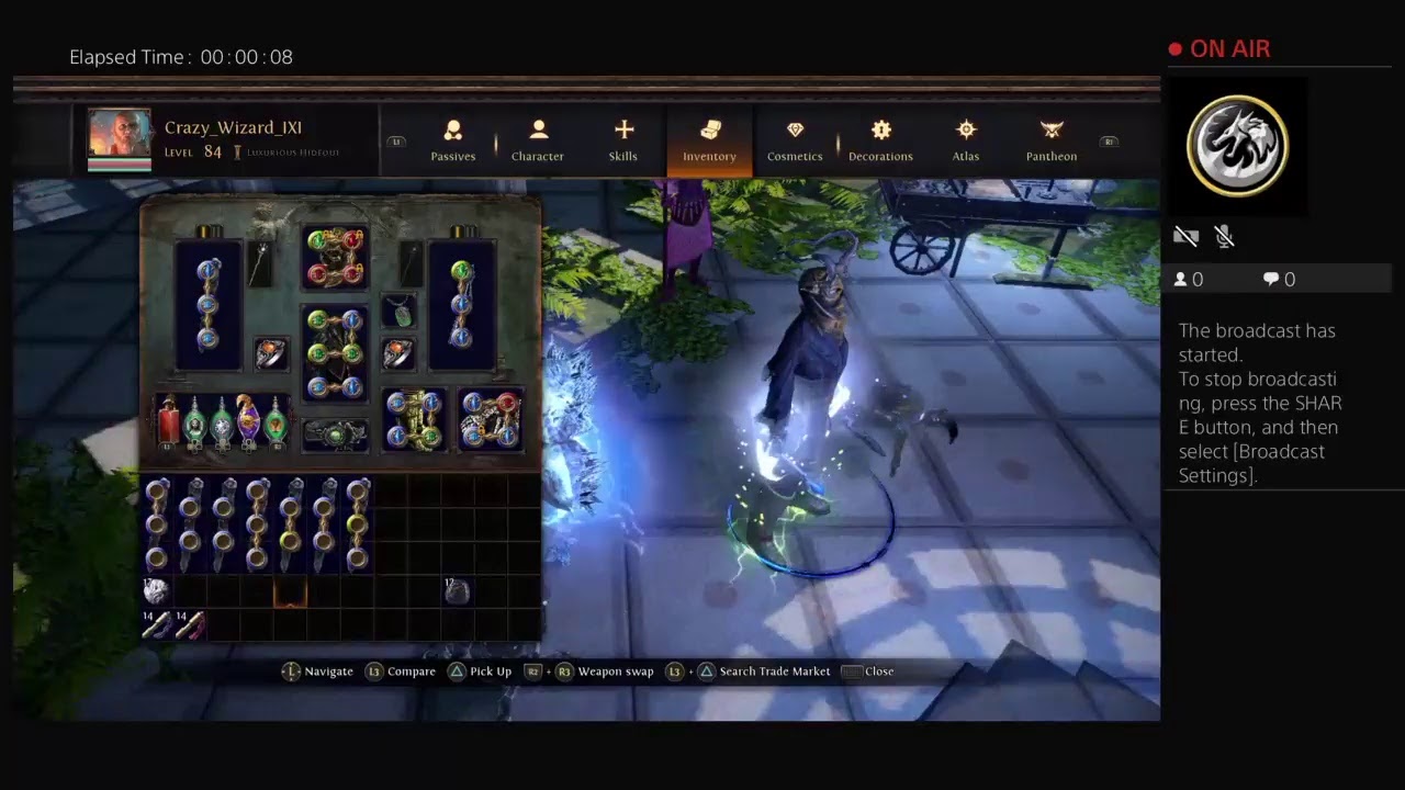 PoE Orb of Chance + Prophesy wand = Void battery??