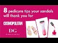 Cosmopolitan: 8 PEDICURE TIPS YOUR SANDALS WILL THANK YOU FOR June 2018