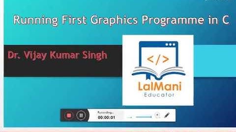 Drawing Line in c Graphics  with  Complete declaration