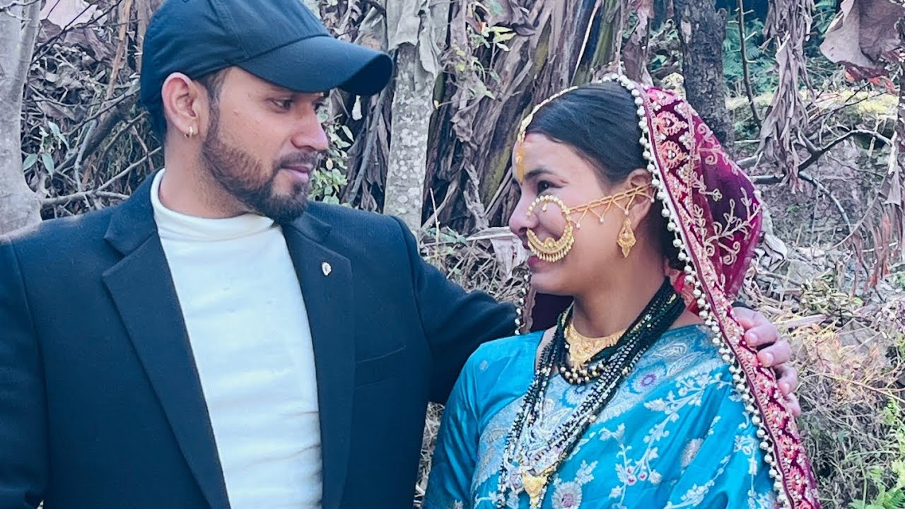 सास भेट की रस्म और  धारा पूजने की रस्म हमारे उत्तराखंड में ऐसे की जाती है ♥️♥️