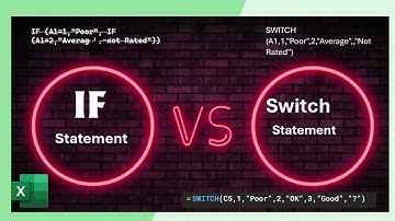 Master the SWITCH Function in Excel: IF statement Vs Switch Function
