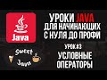 Уроки Java - Условные операторы If, Else If, Switch case
