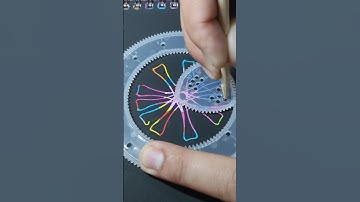 Fail Spirograph drawing #shorts #asmrsounds #spirograph #art #satisfyingvideo #viralvideo #trending