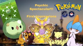 Psychic Spectacular First impressions - Shiny Solosis in Pokemon Go!!!