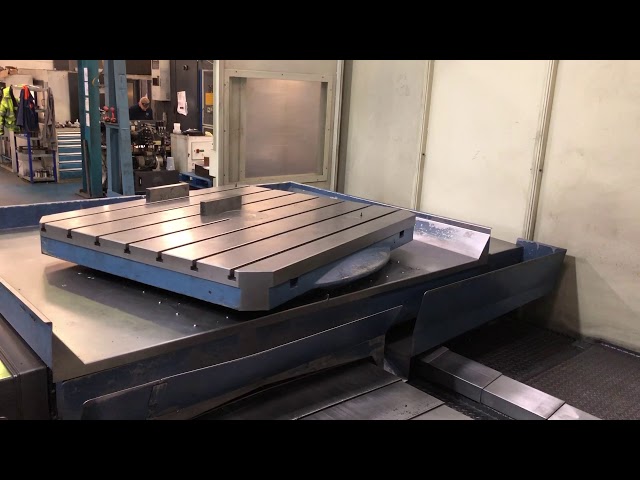 KURAKI KBT11WA Table Type CNC Horizontal Boring Machine with Fanuc