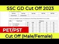 SSC GD Cut Off 2023 | SSC GD Physical Cut Off 2023