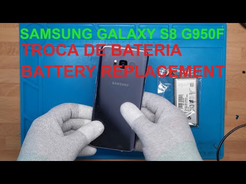 Vídeo: Você pode trocar a bateria do Samsung s8?