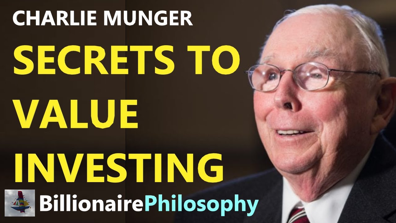 Charlie Munger Reveals Secrets to Value Investing Ch 3 - YouTube