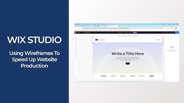 Wix Studio | Using Wireframes to Speed Up Your Website Production