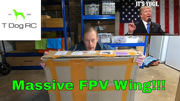 MASSIVE FPV WING!!! - Zeta FX79 Buffalo FPV Wing unboxing